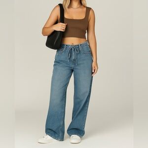 Low Rise Baggy Jean